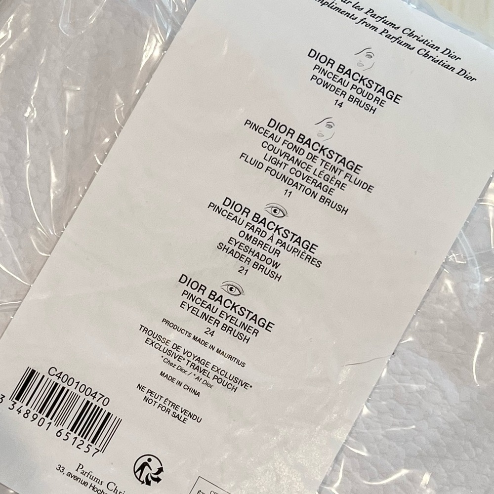 Dior Black Makeup Brush Collection - Picture 4 of 4